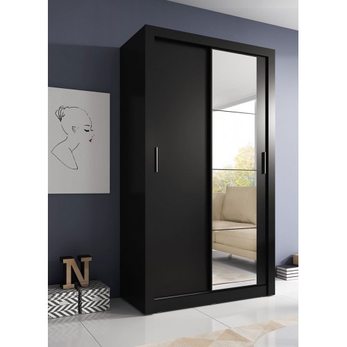 Skapis 120 ARTI AR-06, melns